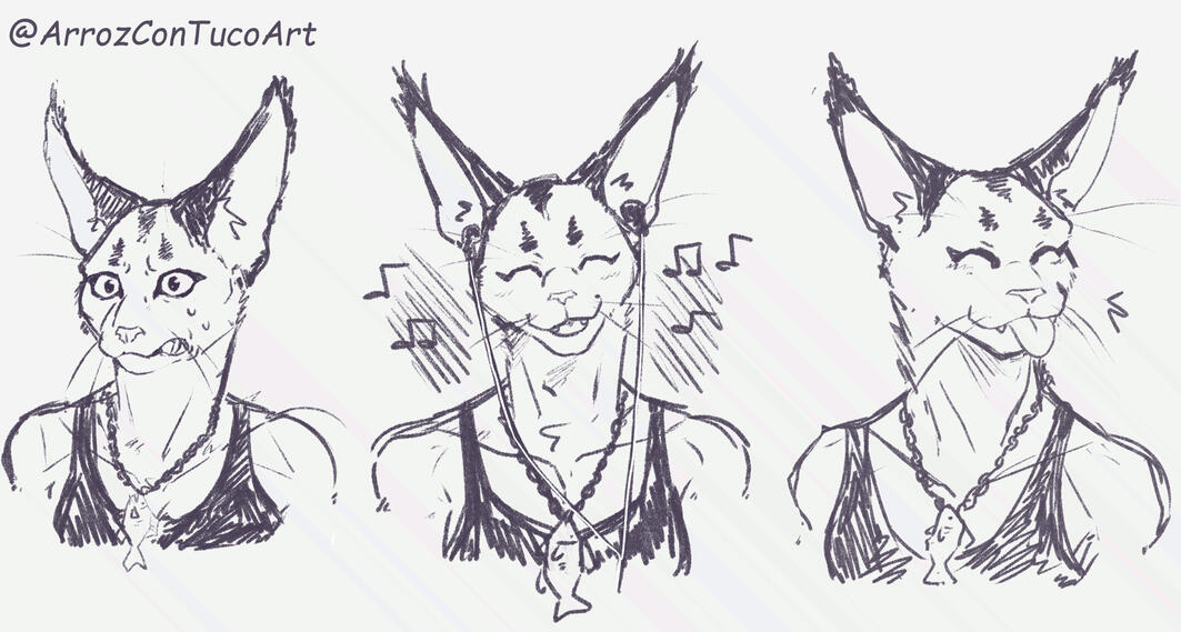 Head sketches